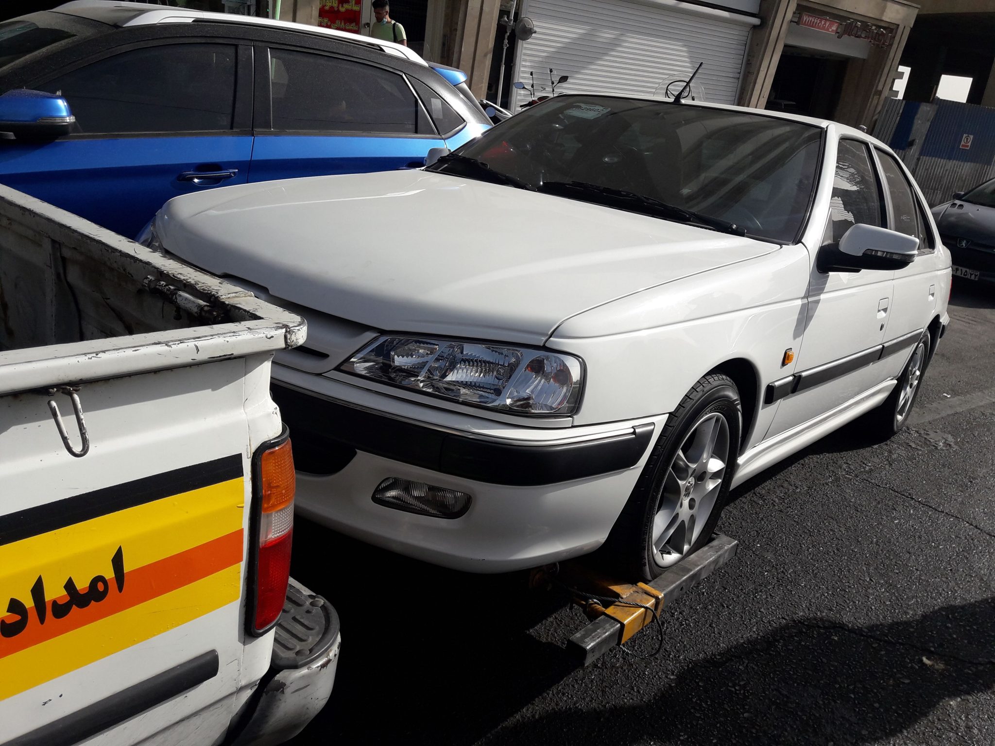 یدک کش سیار خودرو جاده ساوه تهران